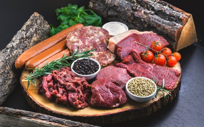 Vendra butchery software — fresh meat display at butcher shop counter