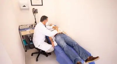 Medical clinic doctor consultation