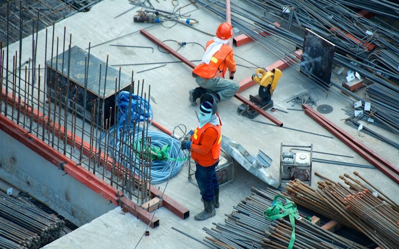 Vendra construction management software — building site with crane