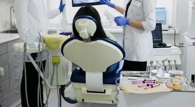 Dental clinic treatment room