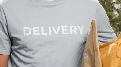 Food distribution truck delivery