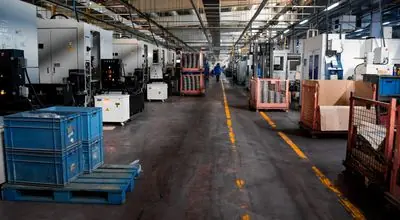 Manufacturing factory production floor