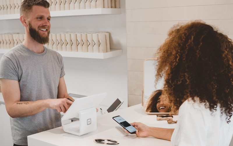 Vendra point of sale software — POS terminal processing customer payment