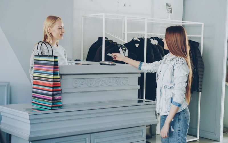 Vendra retail ERP software — store interior with POS and product displays