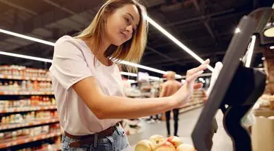 Retail supermarket checkout